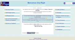 Desktop Screenshot of chez-raph.com